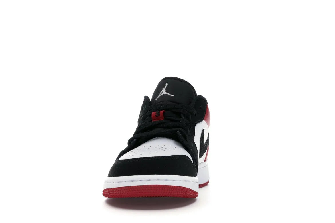 NIKE AIR JORDAN 1 LOW BLACK TOE