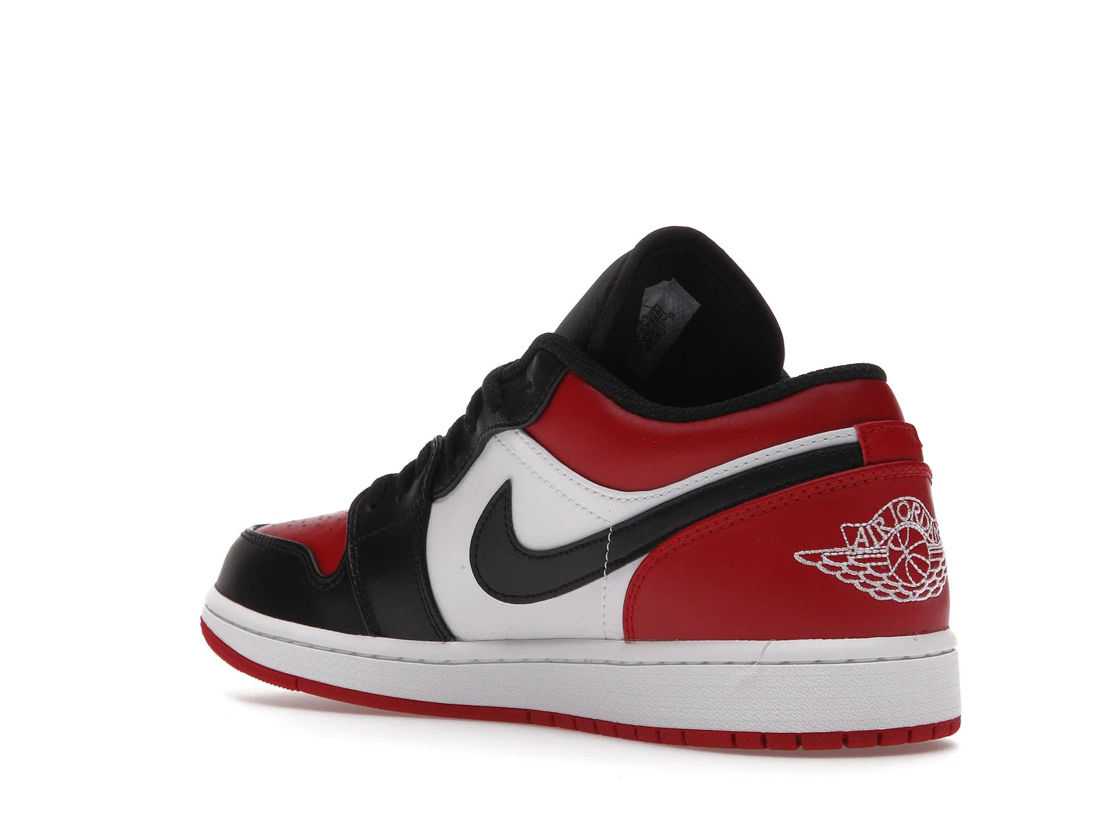 NIKE AIR JORDAN 1 LOW BRED TOE