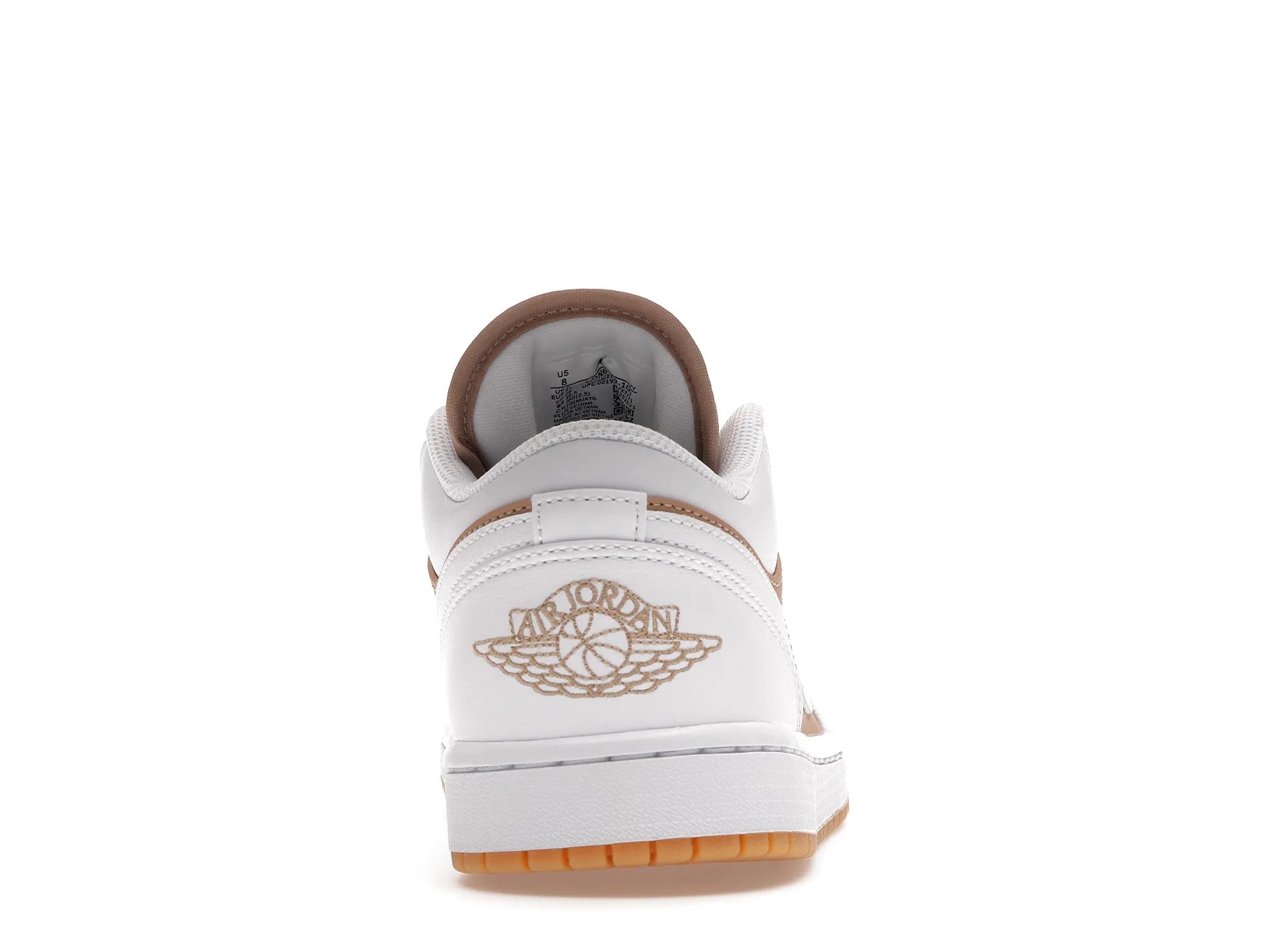 NIKE AIR JORDAN 1 LOW HEMP WHITE