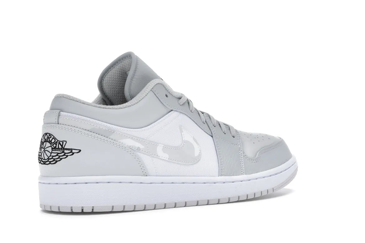 NIKE AIR JORDAN 1 LOW WHITE CAMO