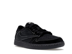 NIKE AIR JORDEN 1 LOW X TRAVIS SCOTT PHANTOM BLACK HEAVY QUALITY