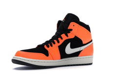 NIKE AIR JORDAN 1 MID BLACK CONE