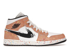 NIKE AIR JORDAN 1 MID BRUSHSTROKE