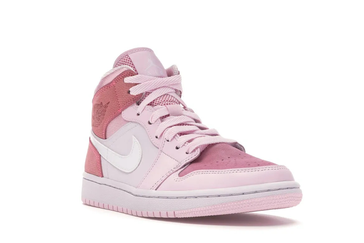 NIKE AIR JORDAN 1 MID DIGITAL PINK