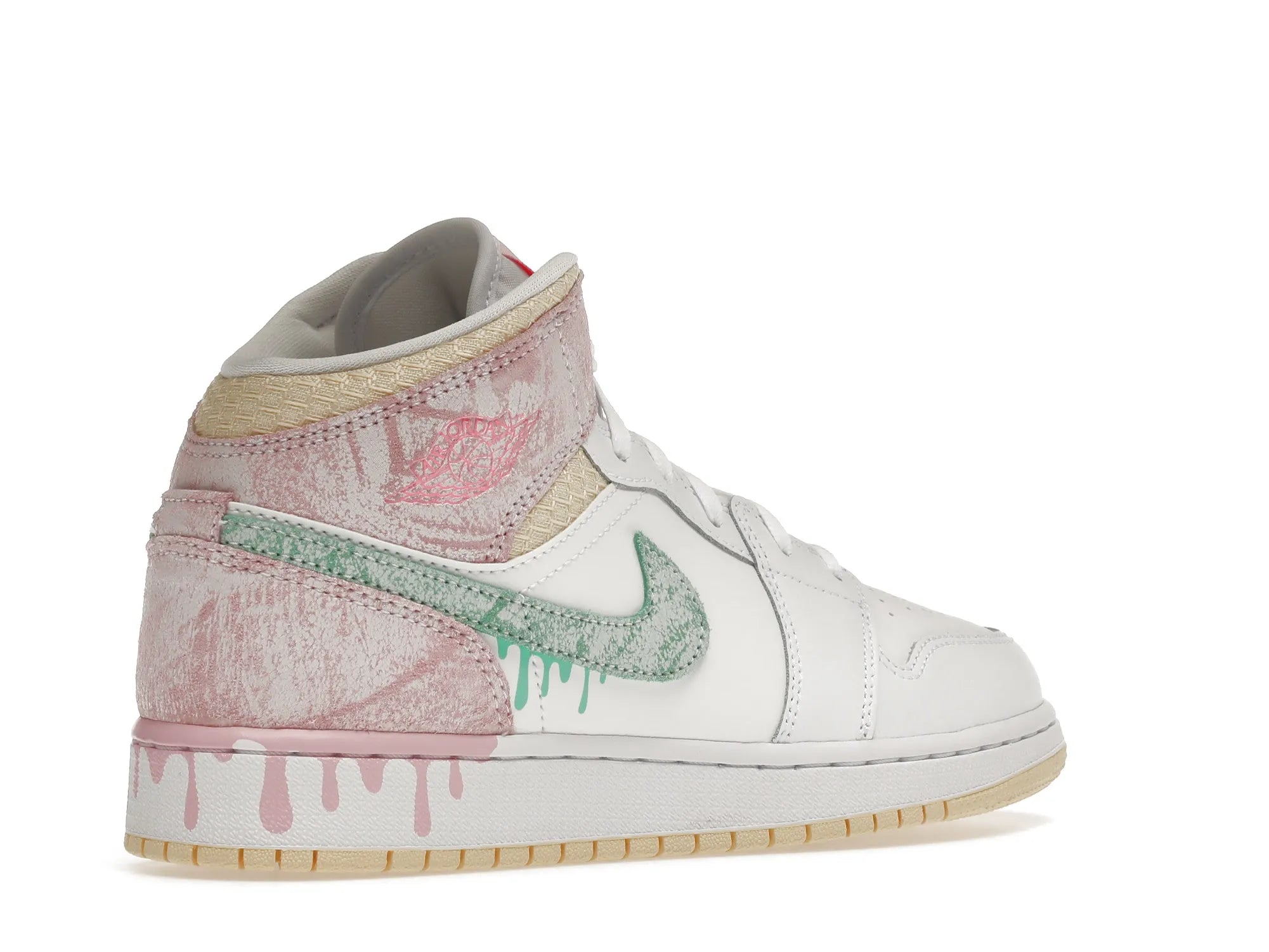 NIKE AIR JORDAN 1 MID PAINT DRIP