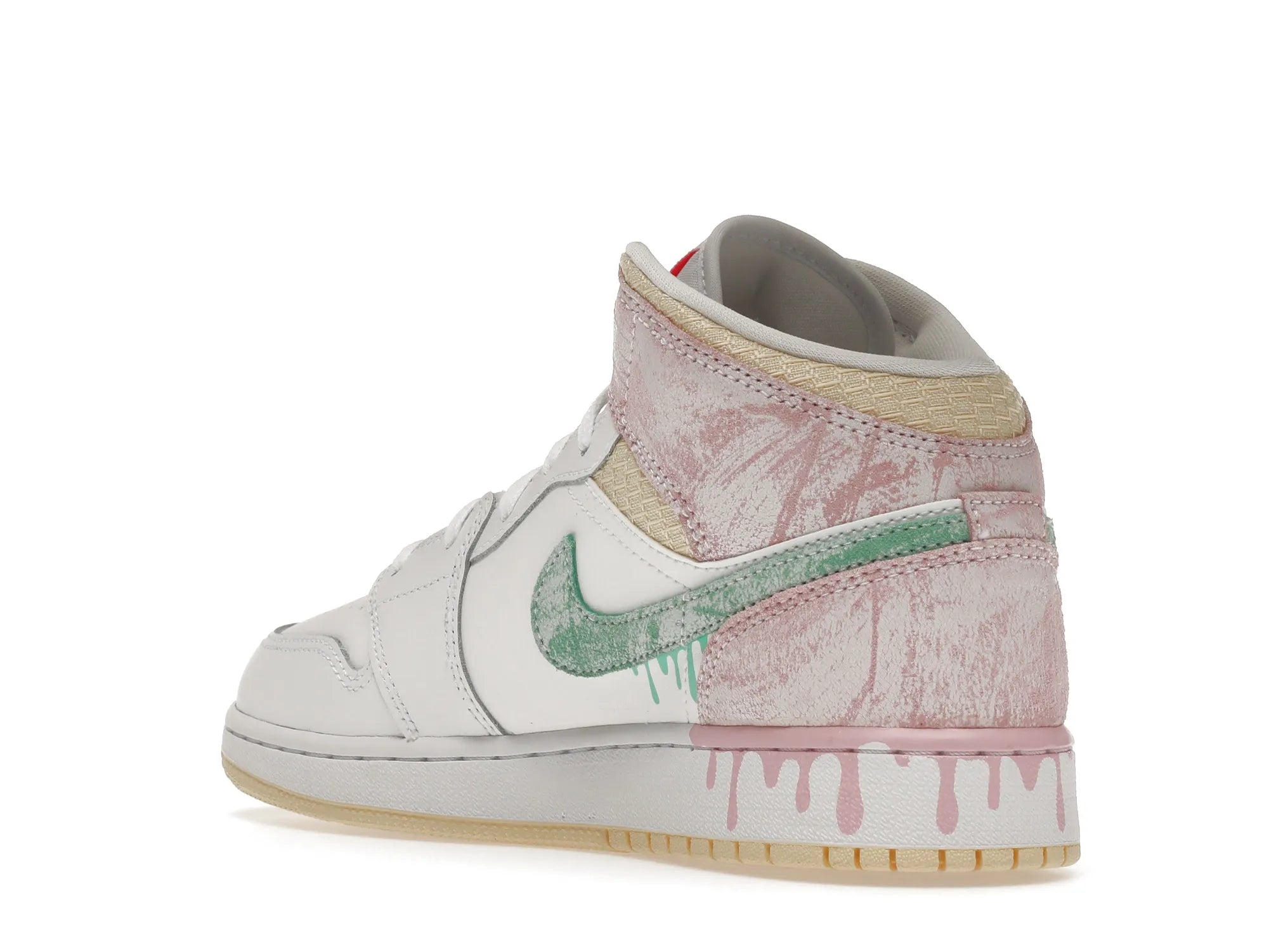 NIKE AIR JORDAN 1 MID PAINT DRIP