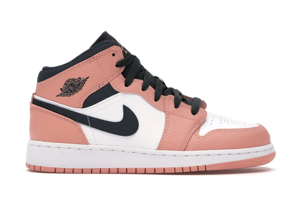 NIKE AIR JORDAN 1 MID PINK QUARTZ