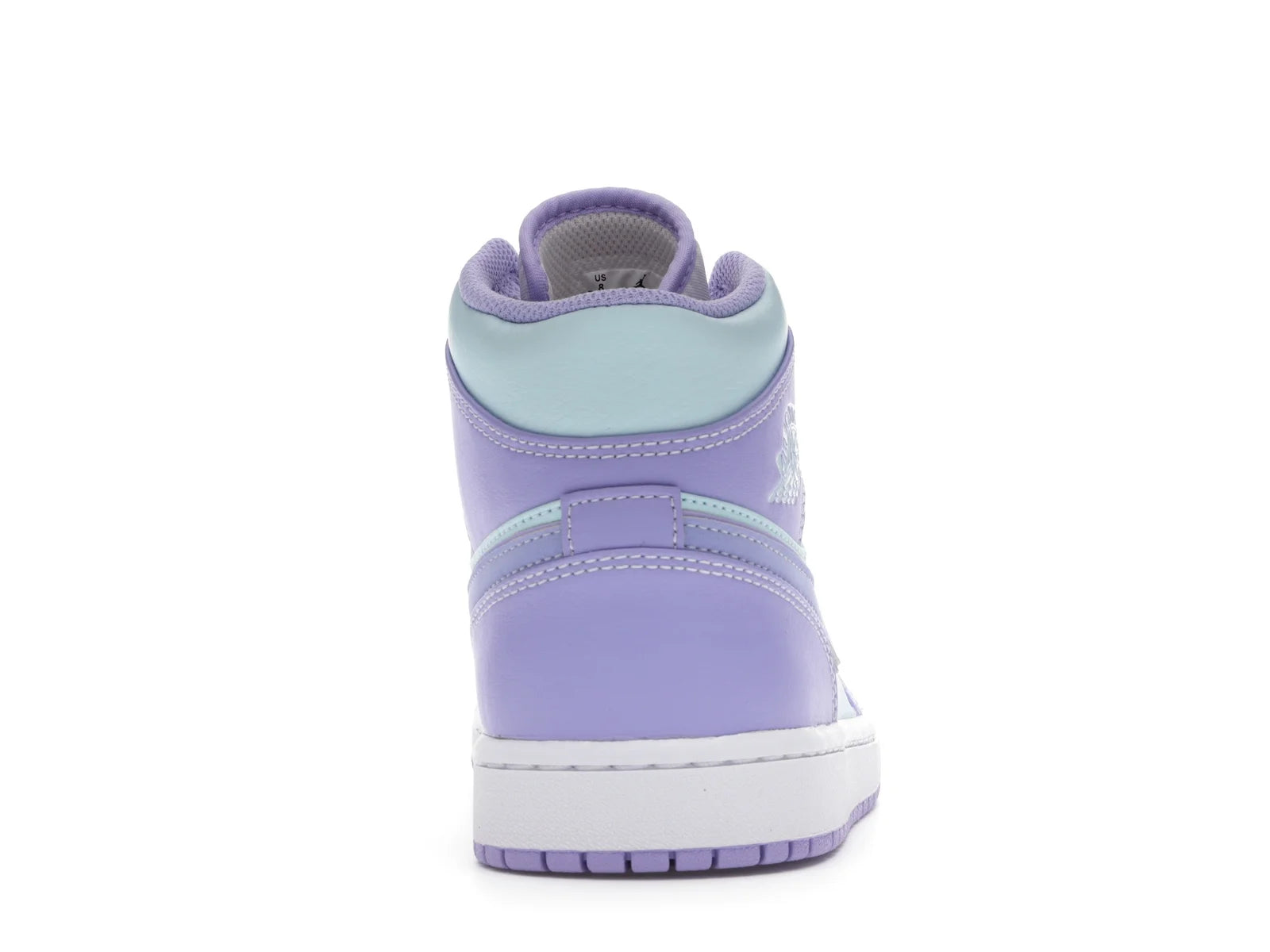 NIKE AIR JORDAN 1 MID PURPLE AQUA