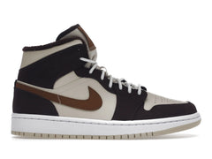 NIKE AIR JORDAN 1 MID SE BROWN BASALT OATMEAL