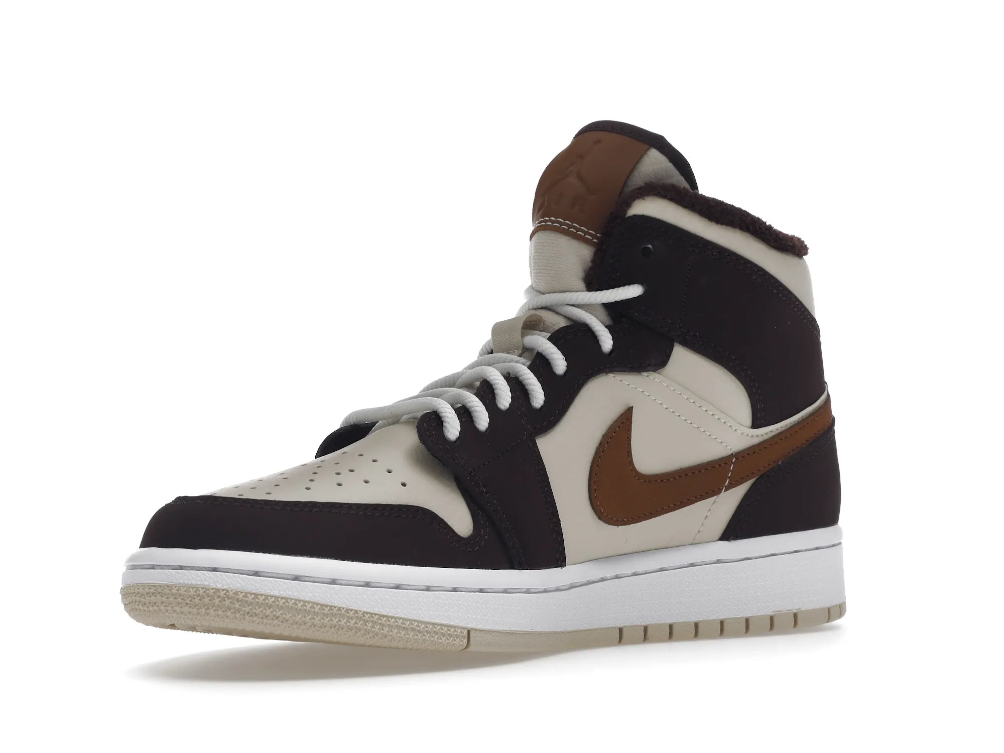 NIKE AIR JORDAN 1 MID SE BROWN BASALT OATMEAL