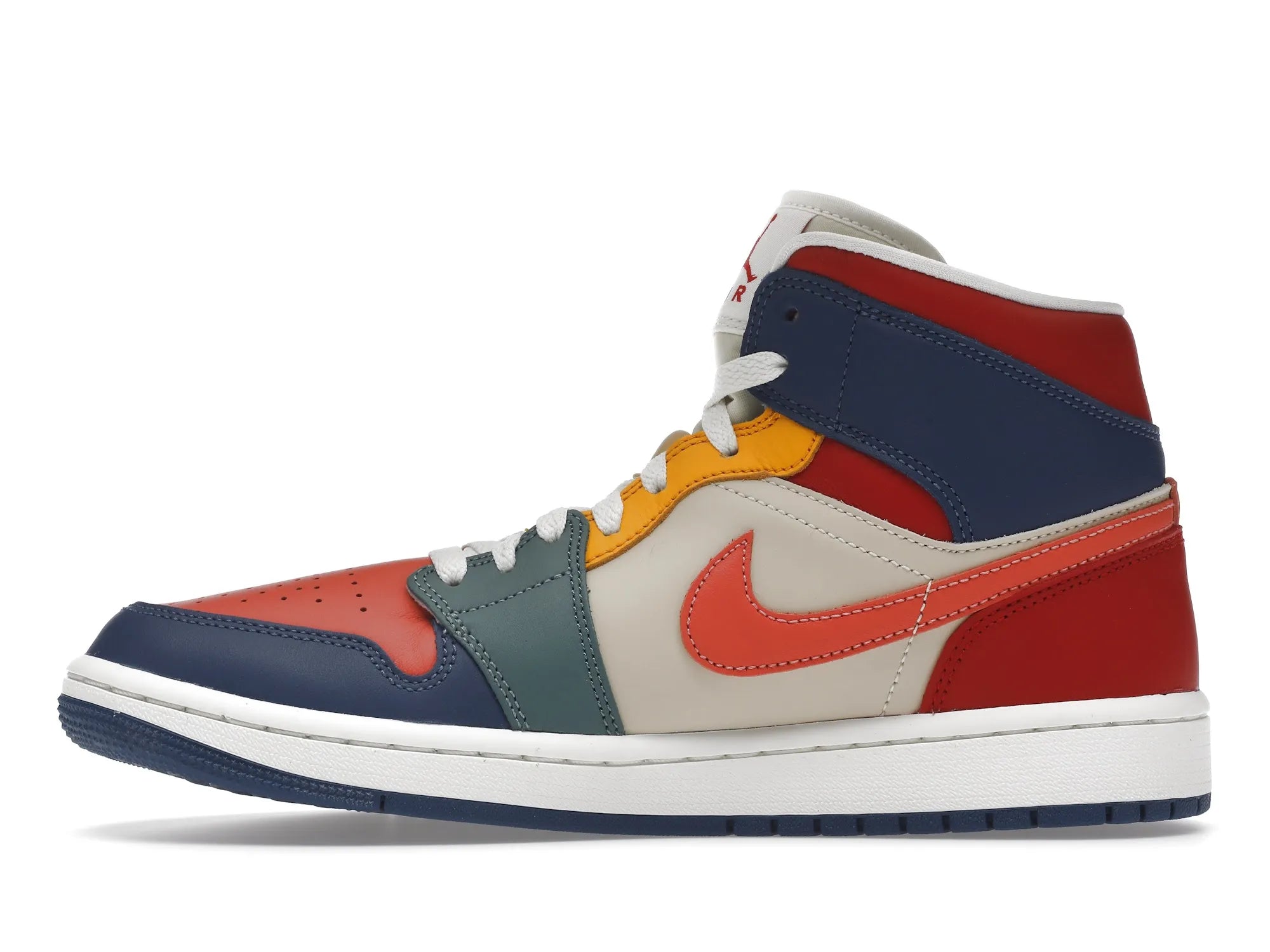NIKE AIR JORDAN 1 MID SE MULTI COLOR Lebrougesind