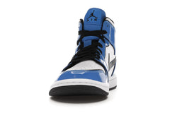 NIKE AIR JORDAN 1 MID SIGNAL BLUE