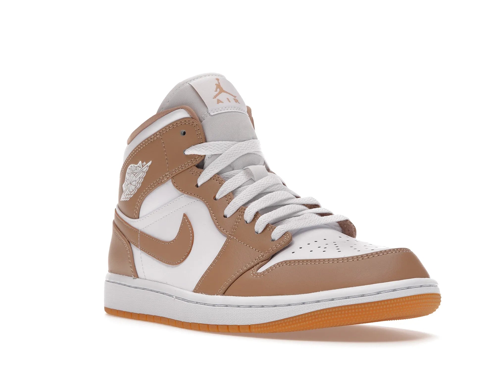 NIKE AIR JORDAN 1 MID TAN GUM