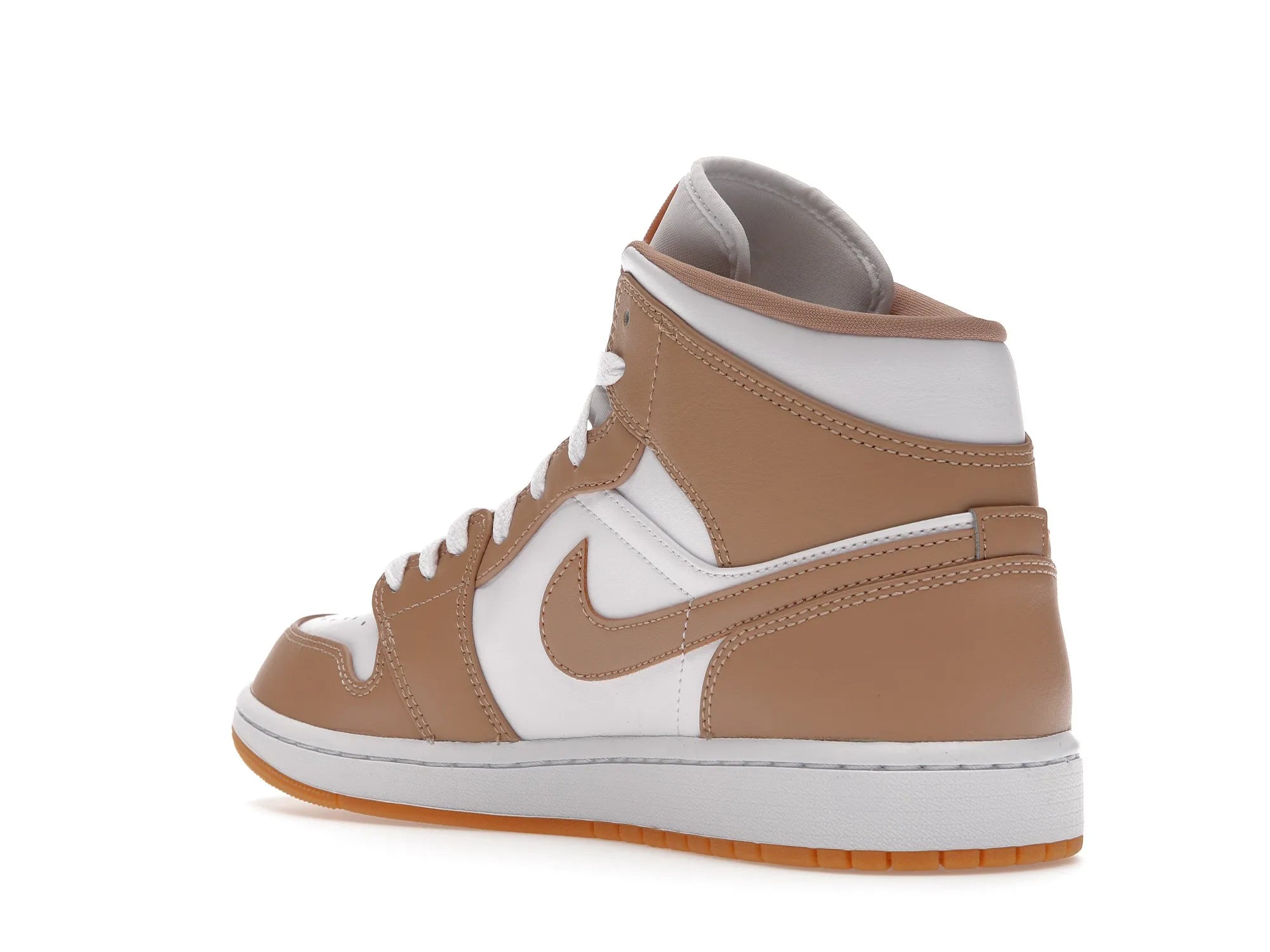 NIKE AIR JORDAN 1 MID TAN GUM