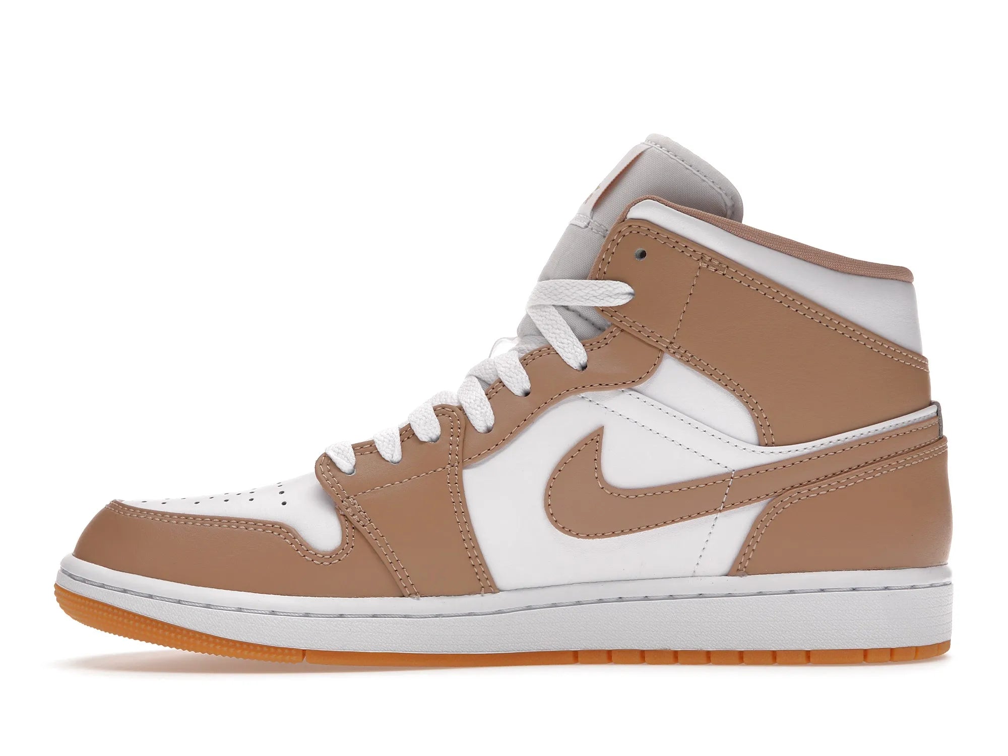 NIKE AIR JORDAN 1 MID TAN GUM