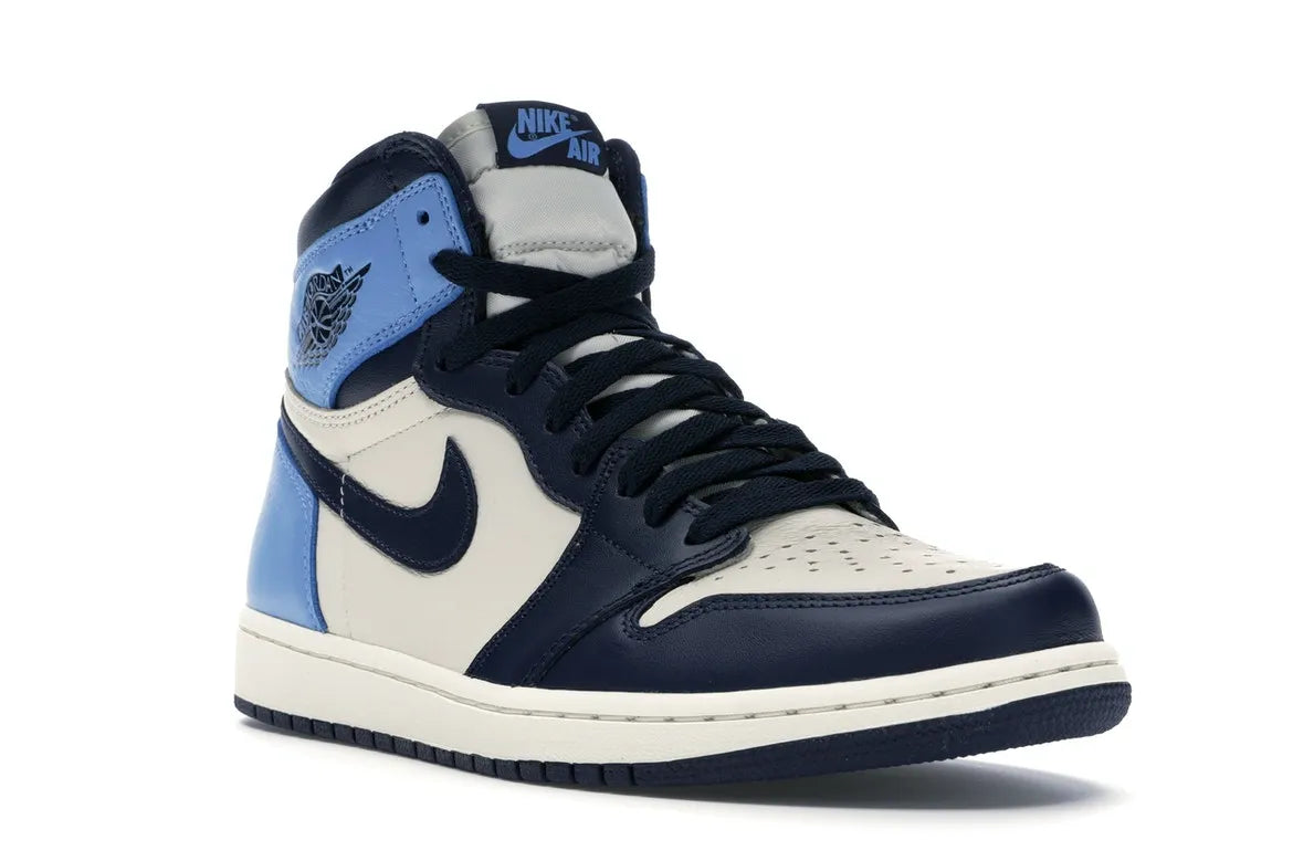 NIKE AIR JORDAN 1 RETRO HIGH OBSIDIAN UNC UA QUALITY