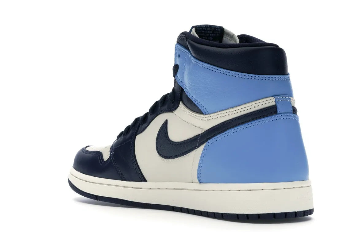 NIKE AIR JORDAN 1 RETRO HIGH OBSIDIAN UNC UA QUALITY