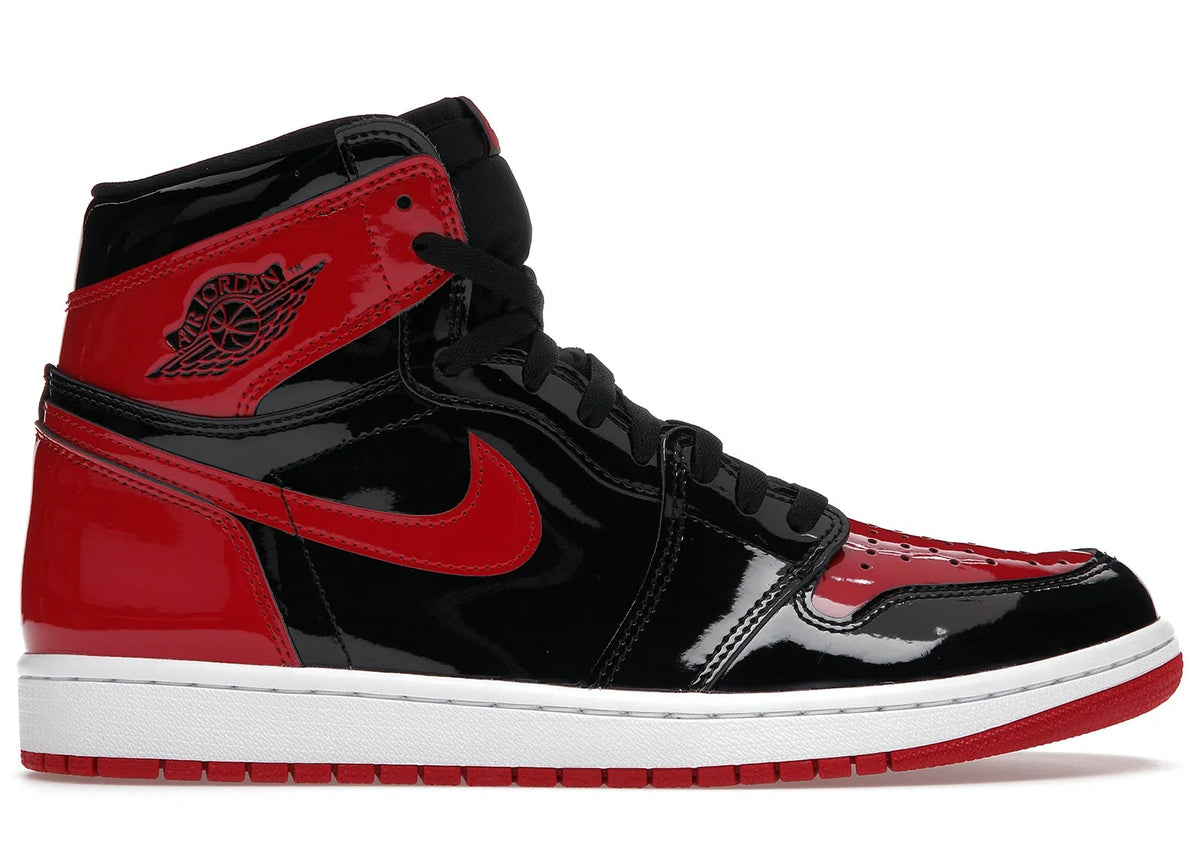 AIR JORDAN 1 RETRO HIGH PATENT BRED WMNS