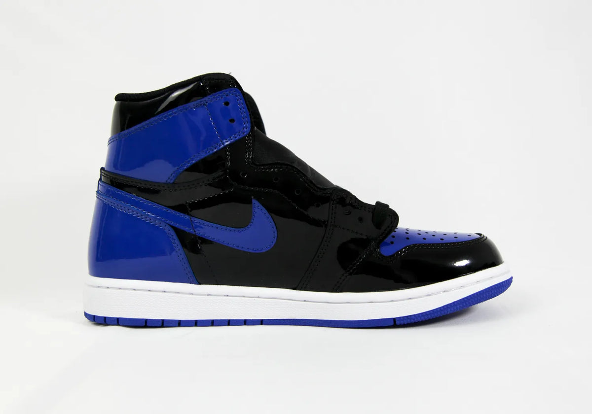 NIKE AIR JORDAN RETRO HIGH PATENT ROYAL – Lebrouges