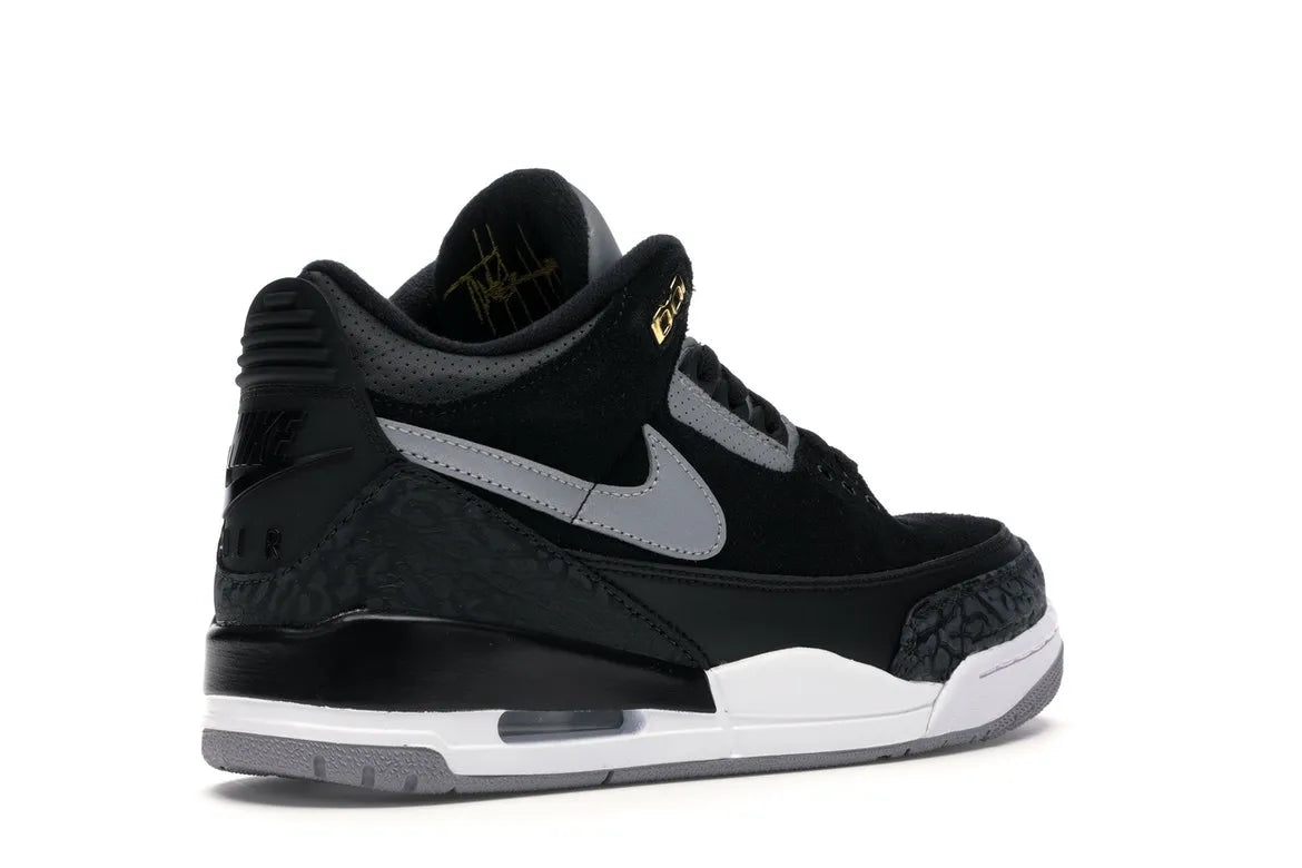 AIR JORDAN 3 RETRO TINKER BLACK CEMENT GOLD