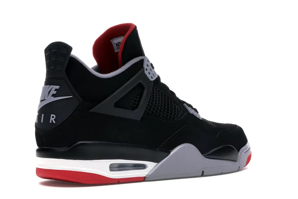 AIR JORDAN 4 RETRO BRED HEAVY QUALITY