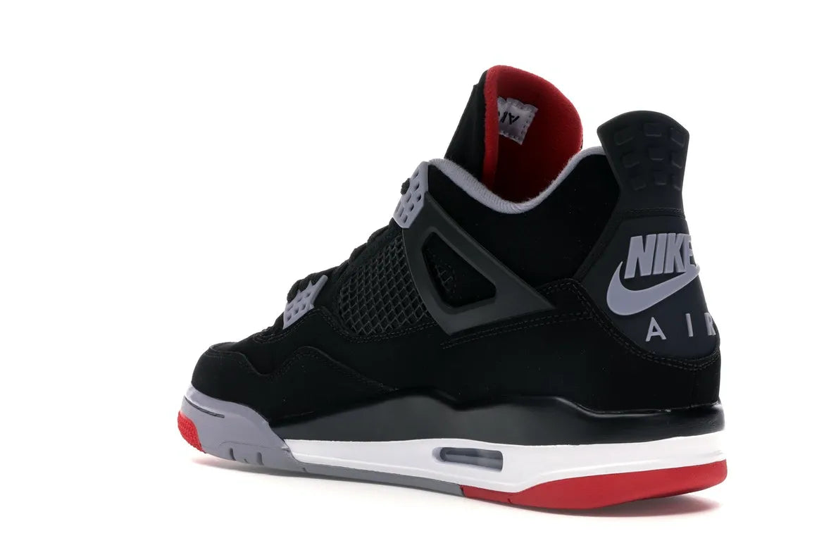 AIR JORDAN 4 RETRO BRED HEAVY QUALITY