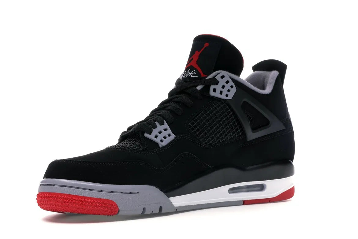 AIR JORDAN 4 RETRO BRED HEAVY QUALITY