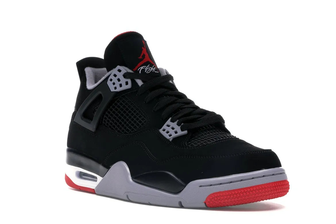 AIR JORDAN 4 RETRO BRED HEAVY QUALITY