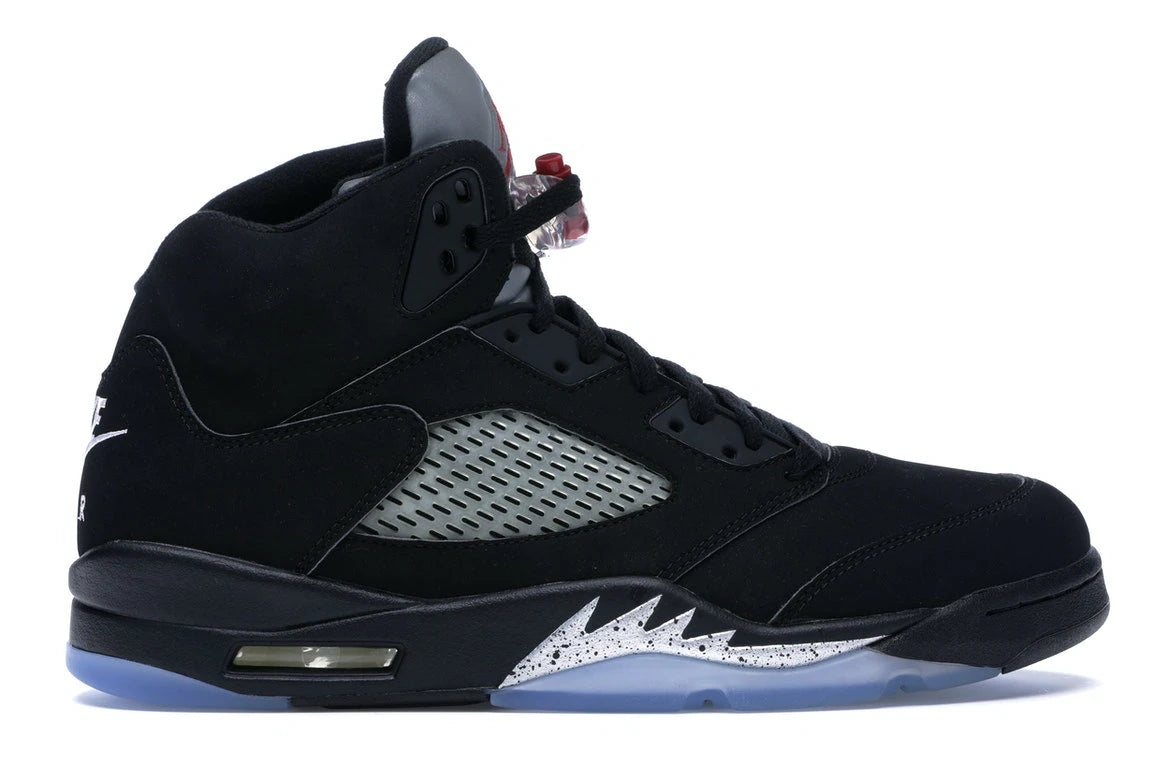 NIKE AIR JORDAN 5 RETRO BLACK METALLIC