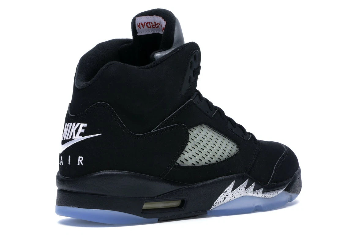 NIKE AIR JORDAN 5 RETRO BLACK METALLIC