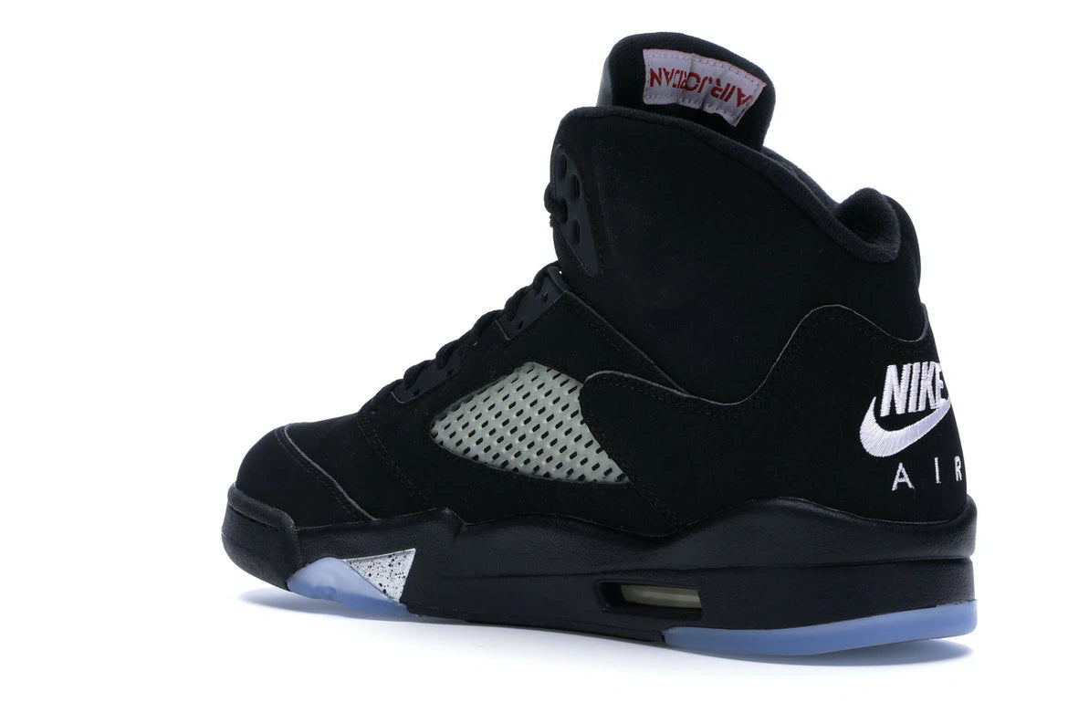 NIKE AIR JORDAN 5 RETRO BLACK METALLIC