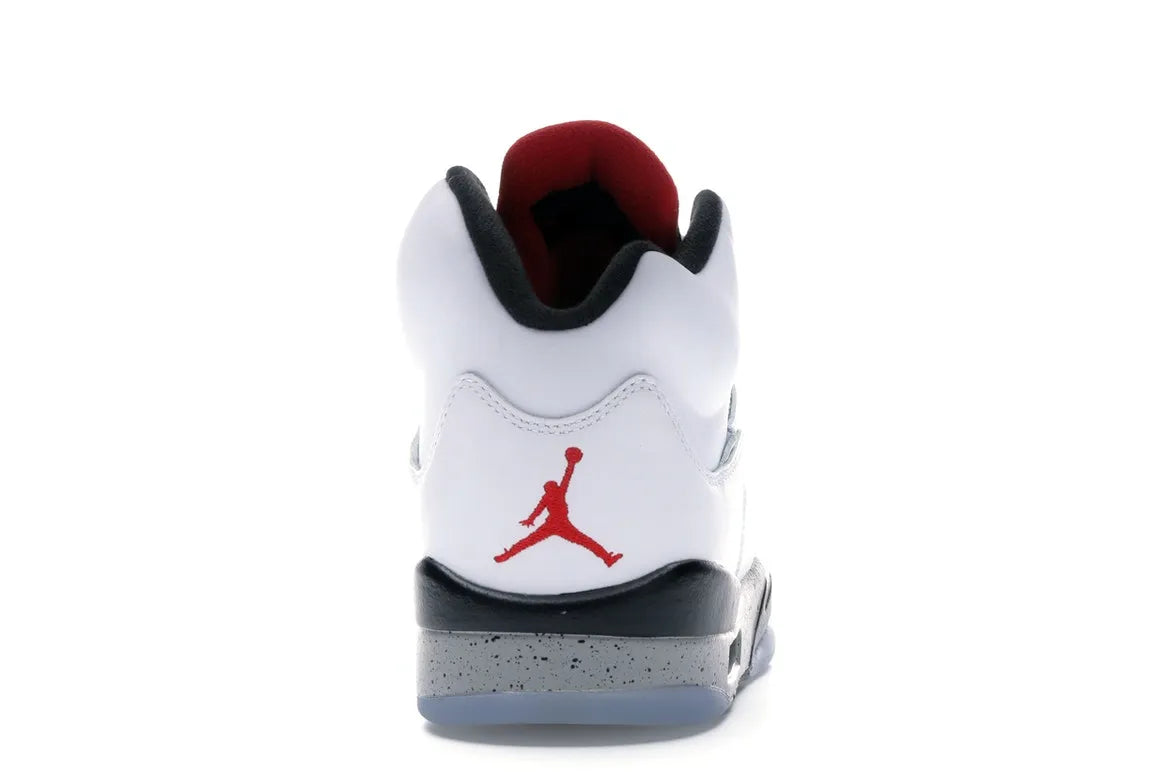 NIKE AIR JORDAN 5 RETRO WHITE CEMENT