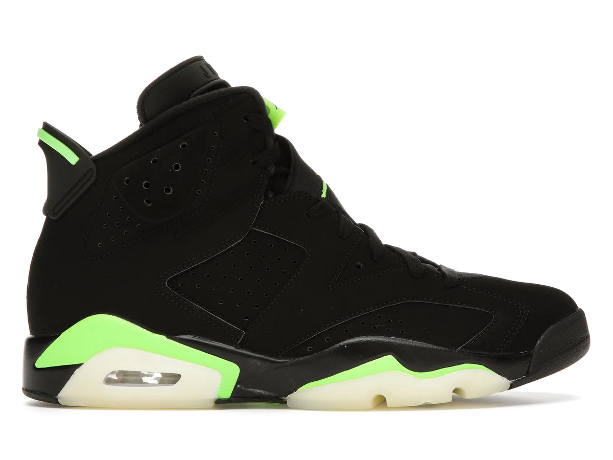 NIKE AIR JORDAN 6 RETRO ELECTRIC GREEN