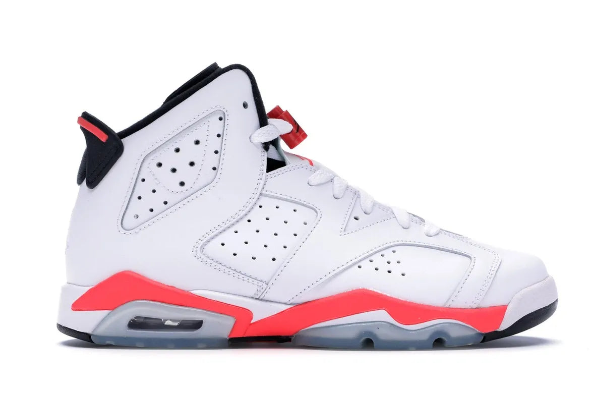 NIKE AIR JORDAN 6 WHITE INFRARED