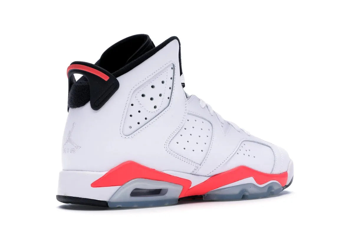 NIKE AIR JORDAN 6 WHITE INFRARED