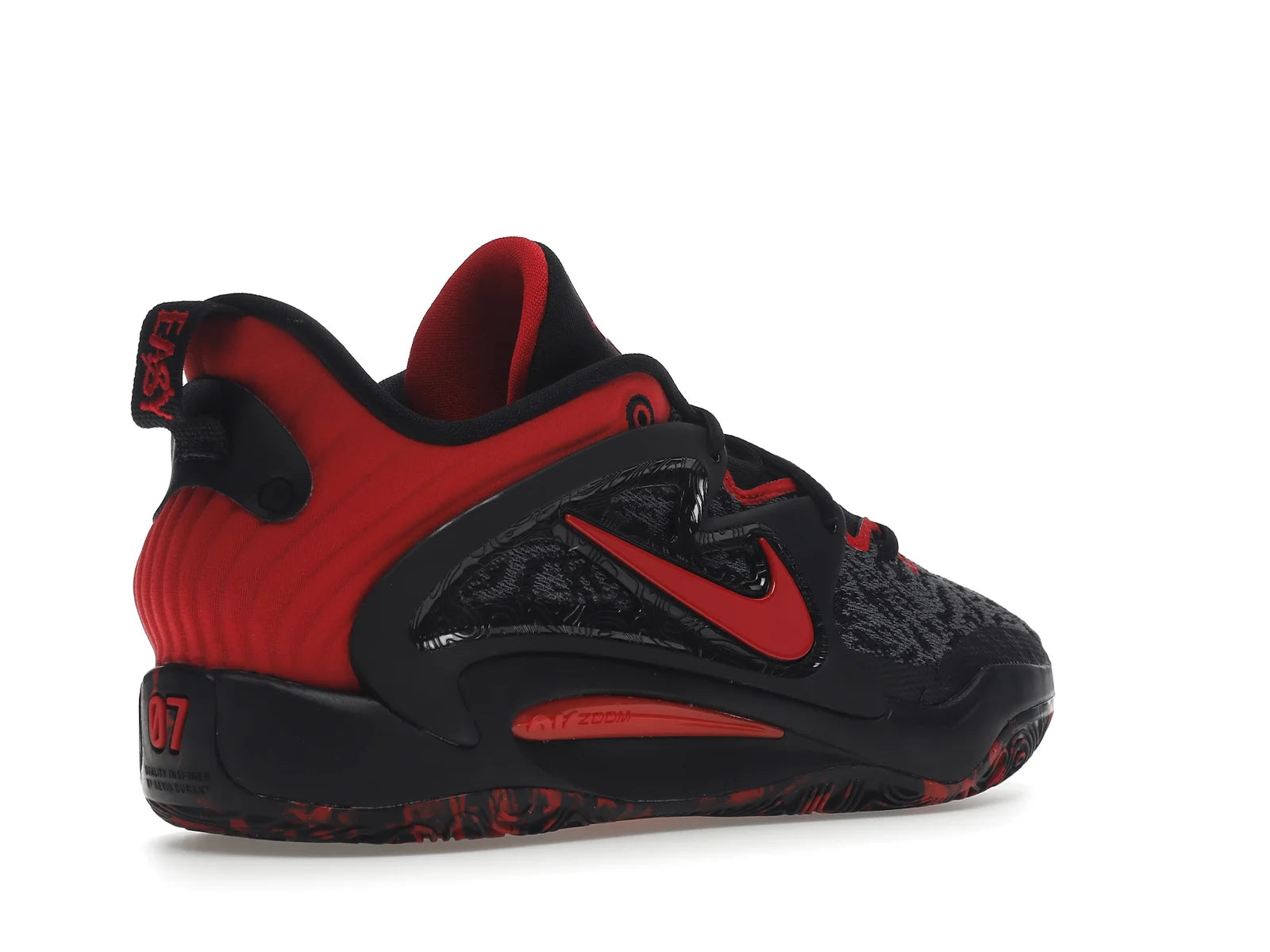 NIKE KD 15 BLACK UNIVERSITY RED