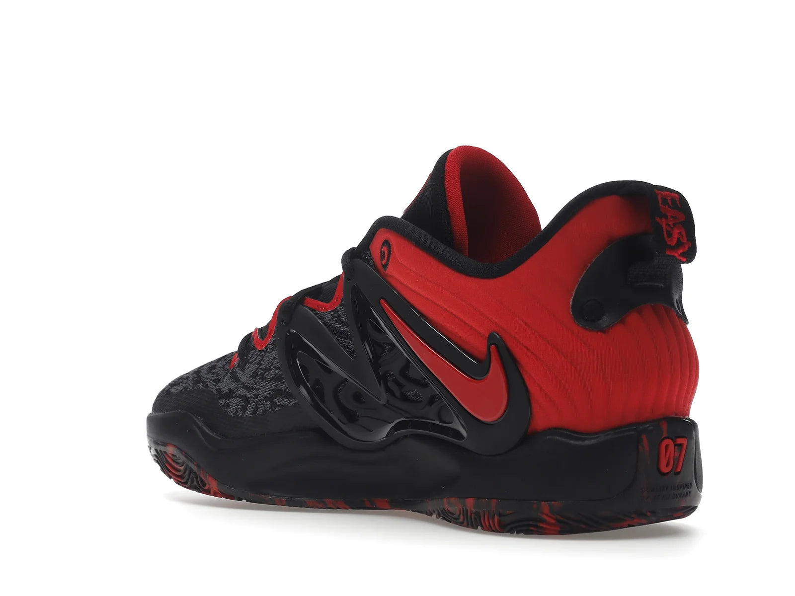 NIKE KD 15 BLACK UNIVERSITY RED