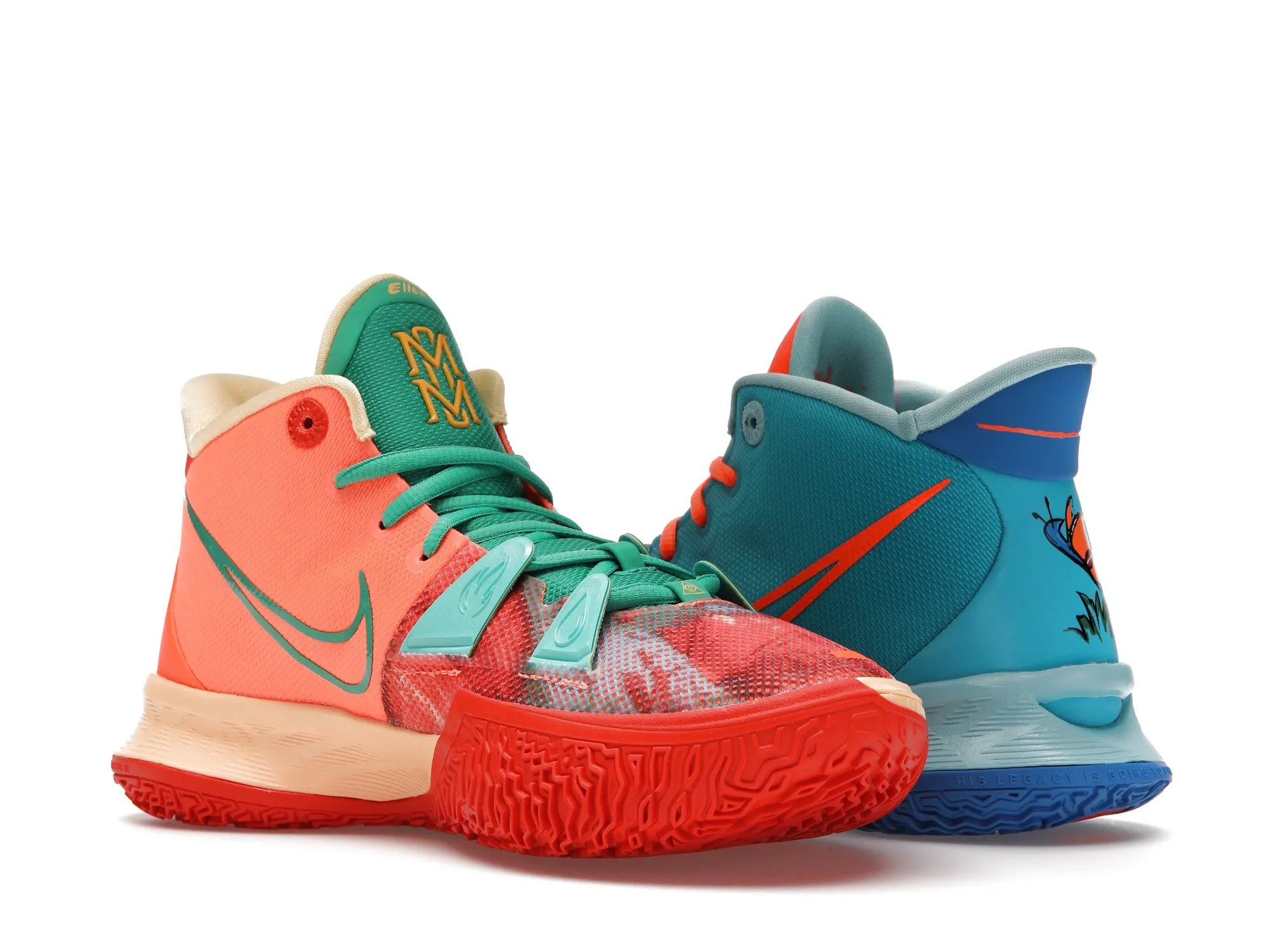 Kyrie 5 kicks on fire online