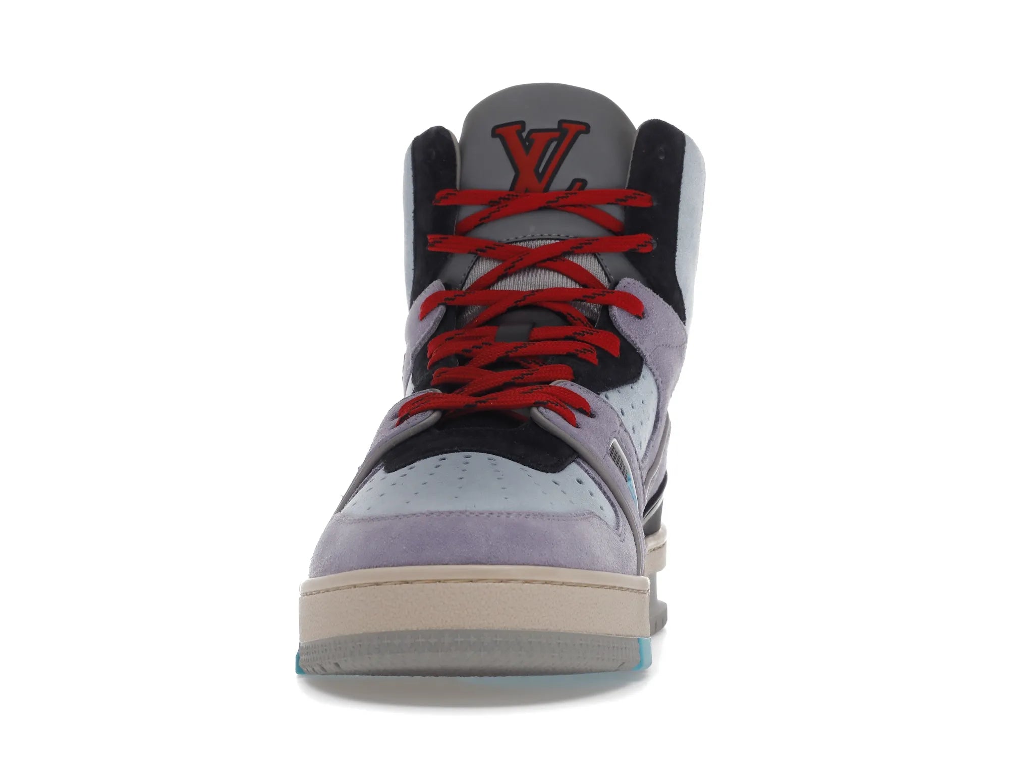 LOUIS VUITTON TRAINER SNEAKER BOOT PURPLE Lebrougesind