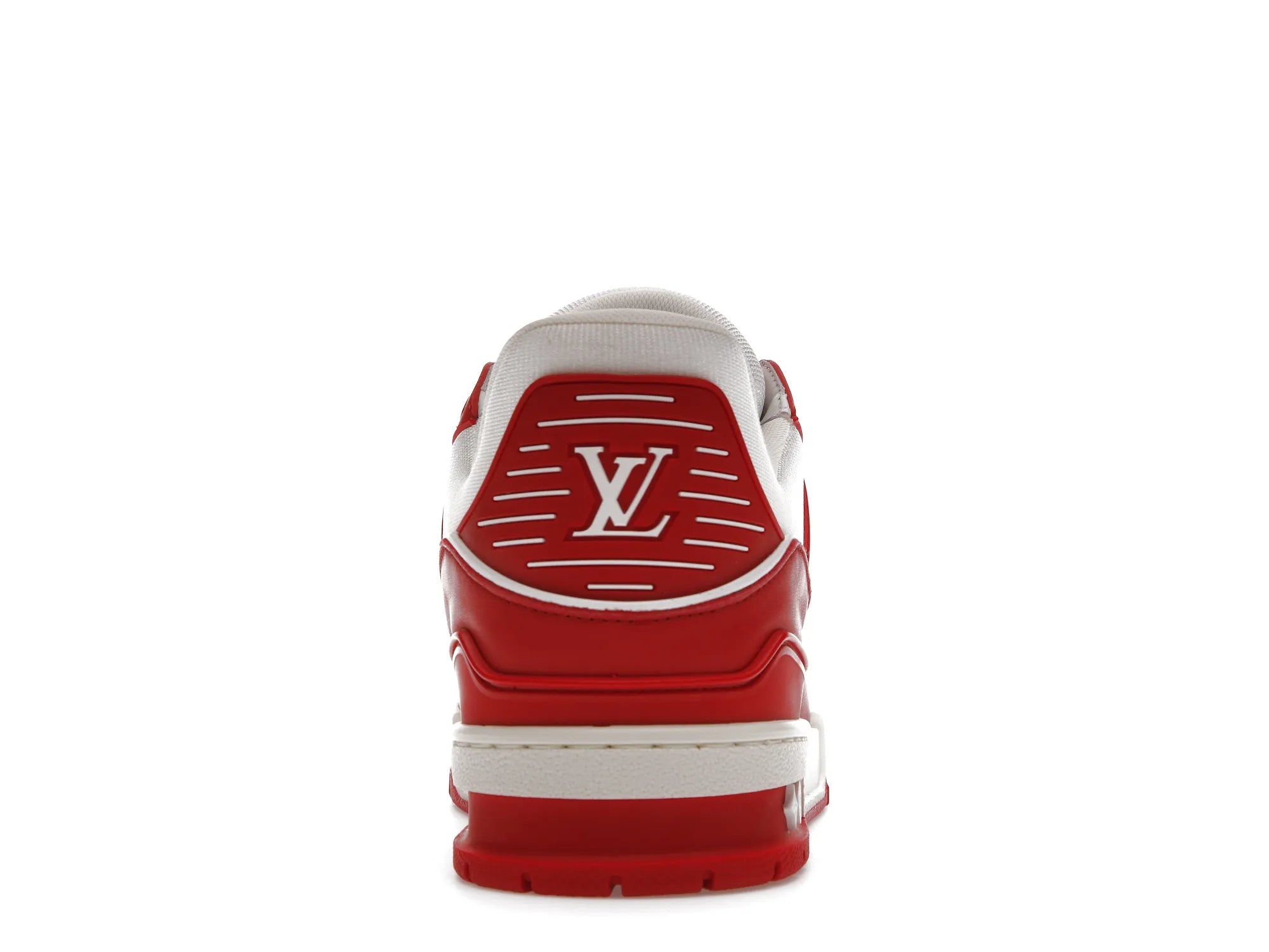 LOUIS VUITTON TRAINER RED WHITE