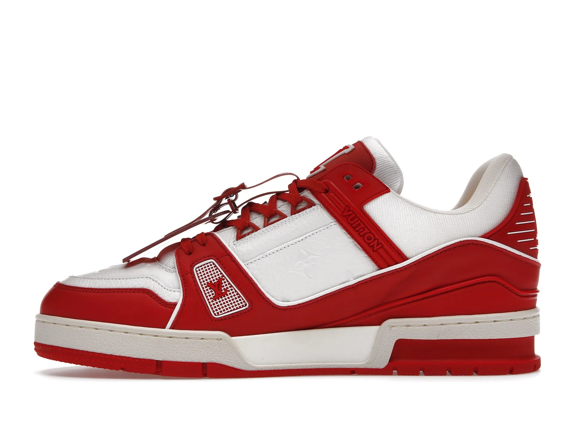 LOUIS VUITTON TRAINER RED WHITE