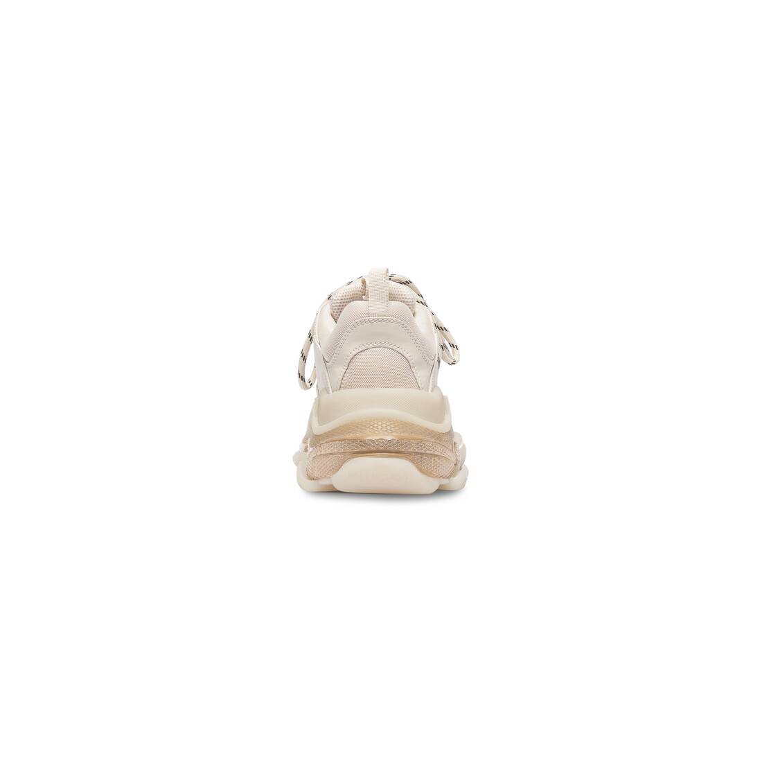 WMNs BalenciagaTriple S Clear Sole Off White