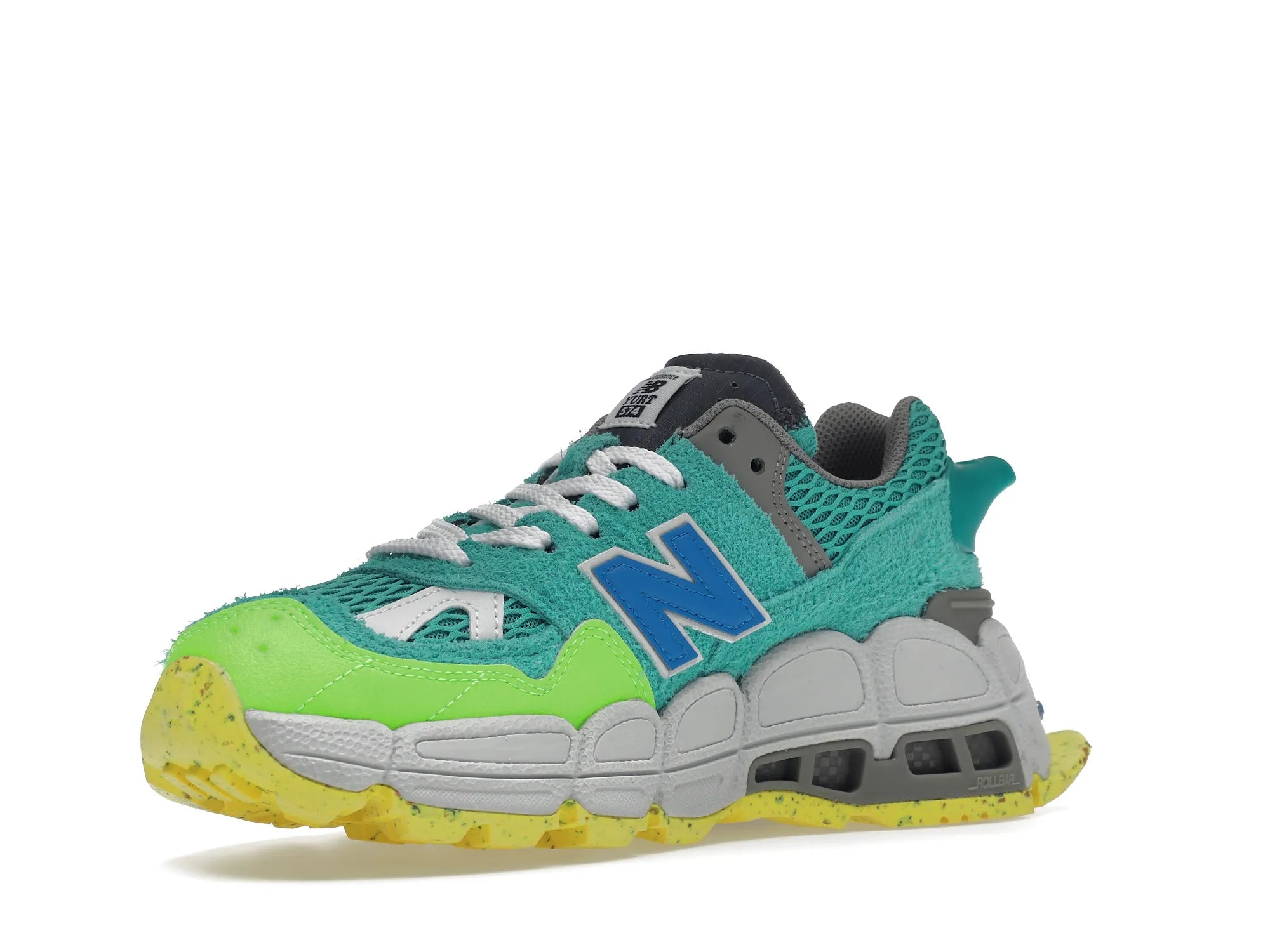 NEW BALANCE 574 YURT SALEHE BEMBURY UNIVERSAL COMMUNICATION EMERALD SKY