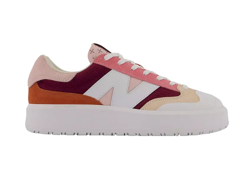 NEW BALANCE CT302 BURGUNDY PINK HAZE