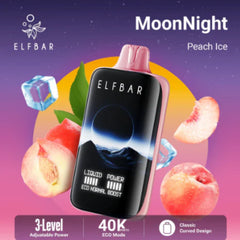 Moon Night 40k puffs peach ice