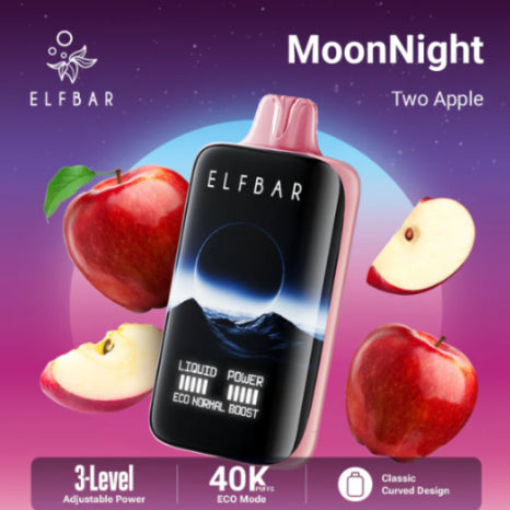 MOON NIGHT 40000 PUFFS TOW APPLE