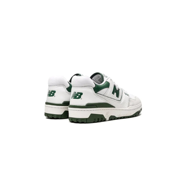 WMNs New Balance 550 Low Top Sneaker ‰ÛÏ White Green ‰ÛÏ