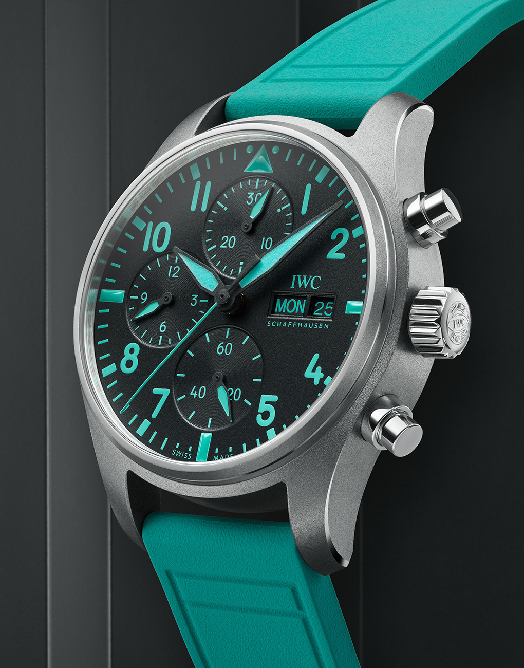 IWC Pilot Chronograph Mercedes Titanium