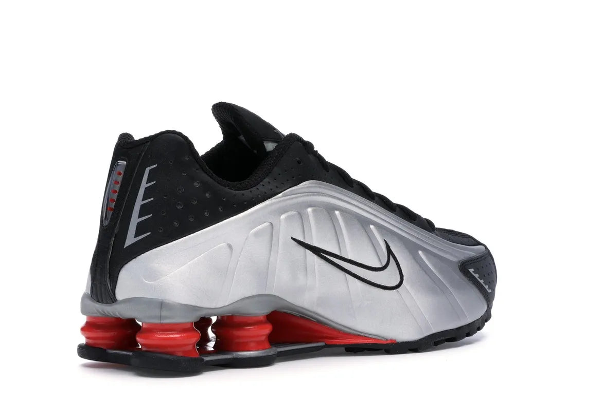 SHOX R4 BLACK METALLIC SILVER