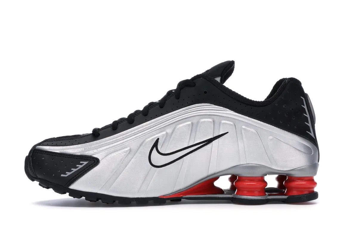 SHOX R4 BLACK METALLIC SILVER